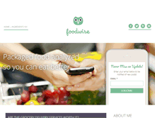 Tablet Screenshot of getfoodwise.com